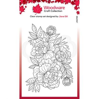 Creative Expressions Clear Stamp - Camellia Spray